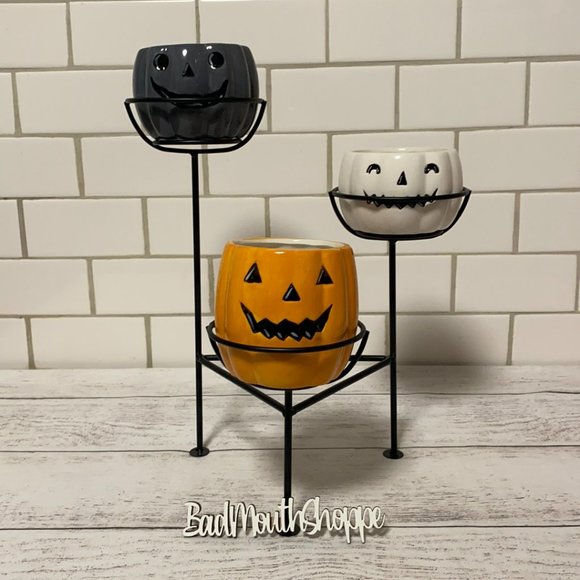 Joann Other - *Joann Place & Time Halloween 15.16in 3-tier Pumpkin Bowl Planter with Stand
